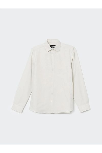LC Waikiki Slim Fit Long Sleeve Oxford Men's Shirt
