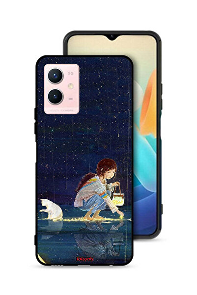 Tolwak غطاء حماية لهاتف Vivo Y33s 5G برسومات نجوم التجميع