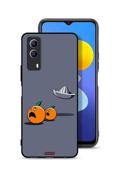 Tolwak غطاء حماية لهاتف Vivo T1x بتصميم فني رقمي بسيط وفكاهي