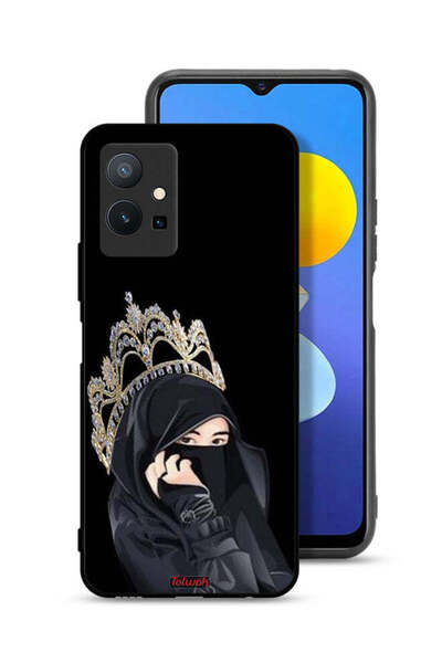 Tolwak غطاء حماية لهاتف Vivo Y75 5G بتصميم فتاة الملكة