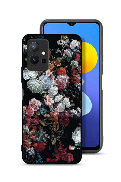 Tolwak غطاء حماية لهاتف Vivo Y75 5G بنقشة ورود عتيقة