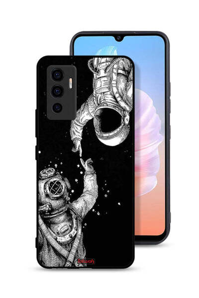 Tolwak غطاء حماية لهاتف Vivo V23e بتصميم رواد فضاء