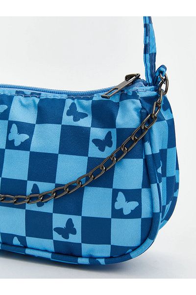 LC Waikiki Girl's Baguette Bag with Chain Detail