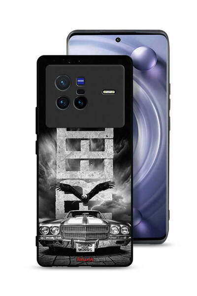 Tolwak Vivo X80 Protective Case Cover Freedom Art