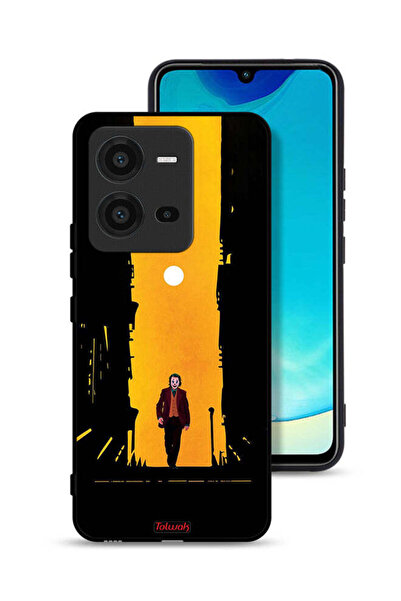 Tolwak غطاء حماية Vivo V25 5G بتصميم جوكر، عمل فني رقمي تجريدي