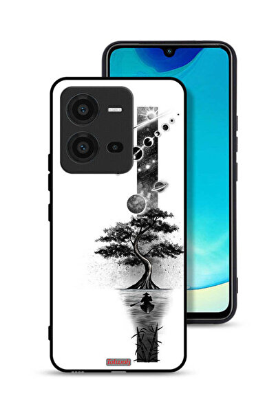 Tolwak غطاء حماية Vivo V25 5G بتصميم فن الأرض والفضاء