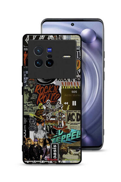 Tolwak غطاء حماية Vivo X80، تحيا موسيقى الروك أند رول