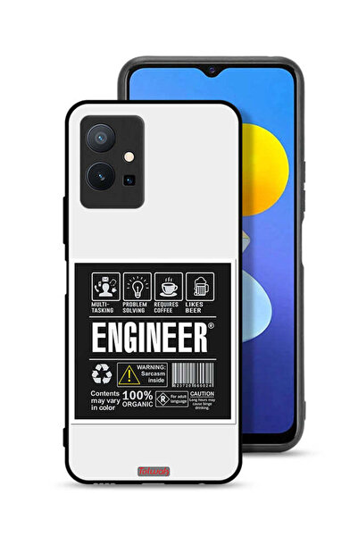 Tolwak غطاء حماية لهاتف Vivo Y75 5G، ملصق مهندس