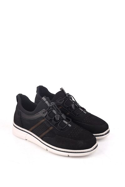 Papuçsepeti Shoe Basket 4705 Men's Anatomical Sole Genuine Leather Casual Shoes