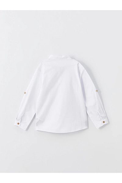 LC Waikiki Basic Long Sleeve Baby Boy Shirt