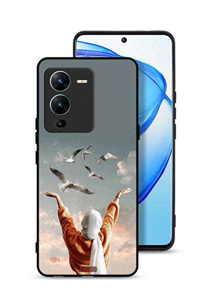Tolwak غطاء حماية لهاتف Vivo V25 Pro 5G بتصميم طيور تحلق