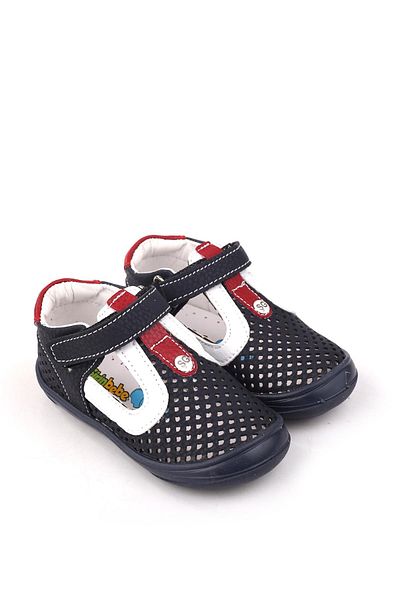 Papuçsepeti Shoe Basket - Şrbb 4809 Baby Boy Orthopedic First Step Shoes