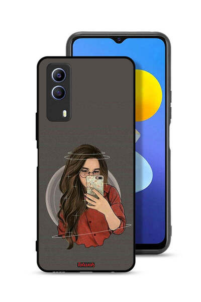 Tolwak غطاء حماية لهاتف Vivo T1x لالتقاط صورة سيلفي