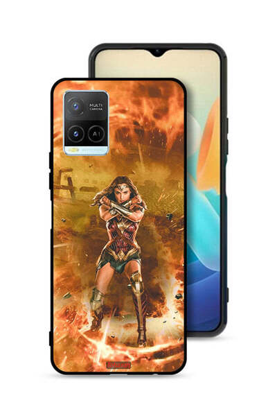 Tolwak غطاء حماية لهاتف Vivo Y21 Wonder Women