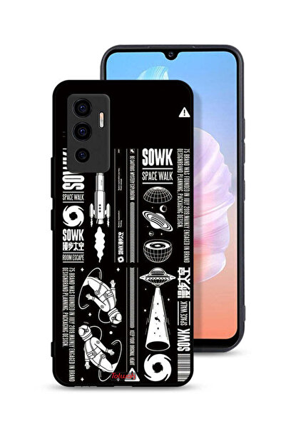 Tolwak غطاء حماية Vivo S10e 5G بملصق Sowk Space Walk