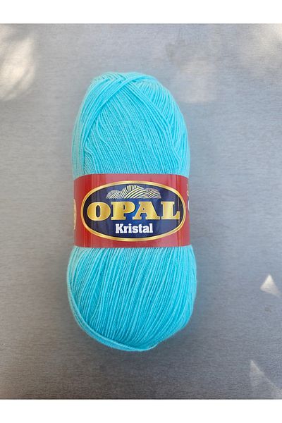 OPAL Crystal Hand Knitting Yarn No:247 Crystal Fiber Soap Dish Pouch Knitting Yarn 100Gr-475Mt