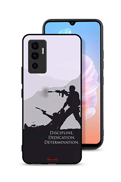 Tolwak غطاء حماية لهاتف Vivo S10e 5G بتصميم انضباط وتفانٍ وتصميم
