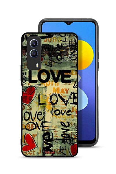 Tolwak Vivo T1x Protective Case Cover Love Tags