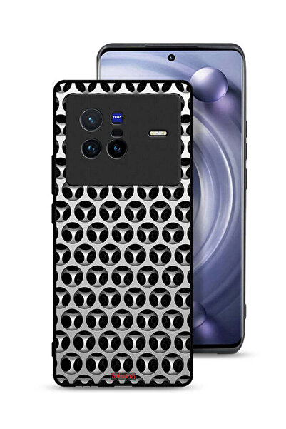 Tolwak غطاء حماية لهاتف Vivo X80 بنقشة عقارب الساعة