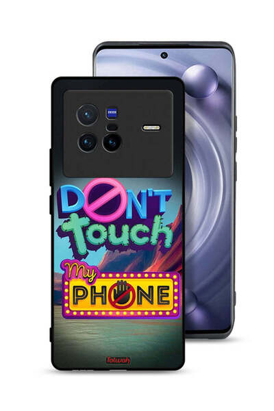 Tolwak Vivo X80 Protective Case Cover Do Not Touch My Phone