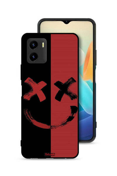 Tolwak Vivo Y15s Protective Case Cover Marshmallow Art Pattern