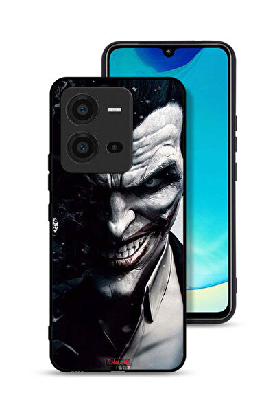 Tolwak غطاء حماية Vivo V25 5G بتصميم نصف وجه جوكر
