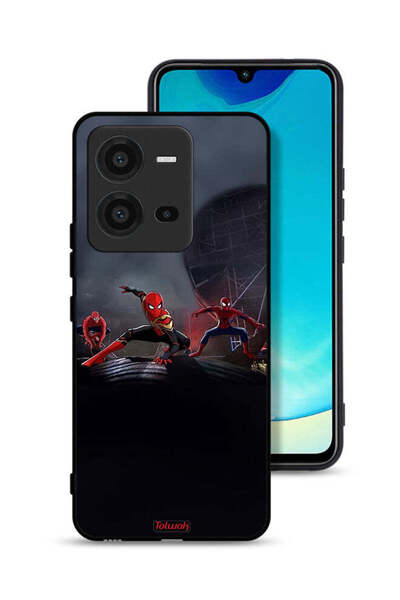 Tolwak Vivo V25 5G Protective Case Cover Three Spiders