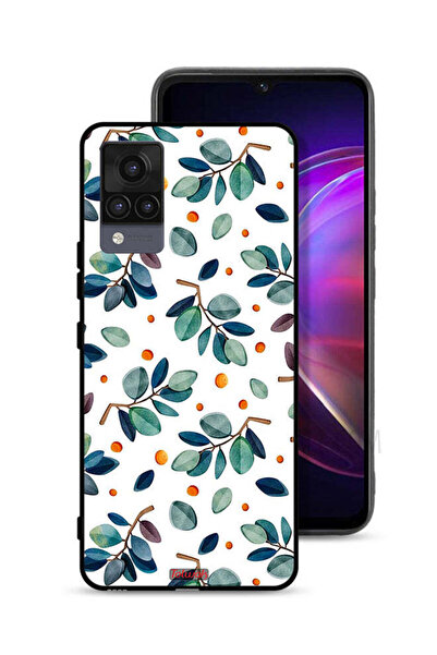 Tolwak غطاء حماية لهاتف Vivo V21 بأوراق الشجر