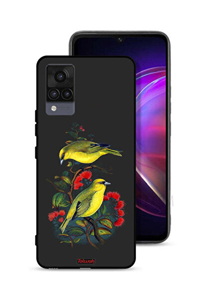 Tolwak غطاء حماية لهاتف Vivo V21 بنقشة طيور