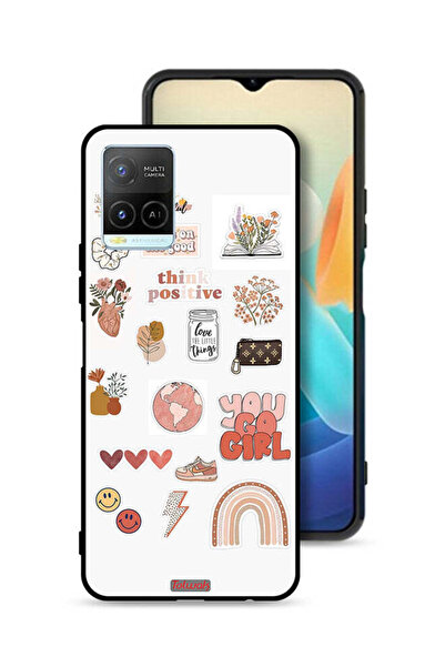 Tolwak غطاء حماية Vivo Y32 بتصميم You Go Girl