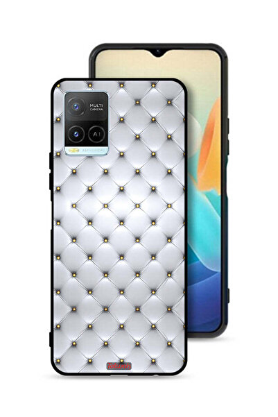 Tolwak غطاء حماية لهاتف Vivo Y33s 4G مطبوع عليه دبابيس على القماش