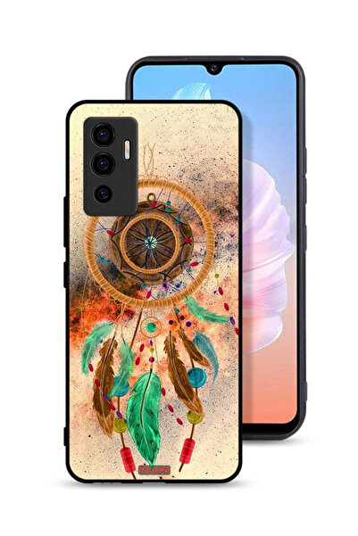 Tolwak غطاء حماية لهاتف Vivo S10e 5G بتصميم ماندالا ريش معلق