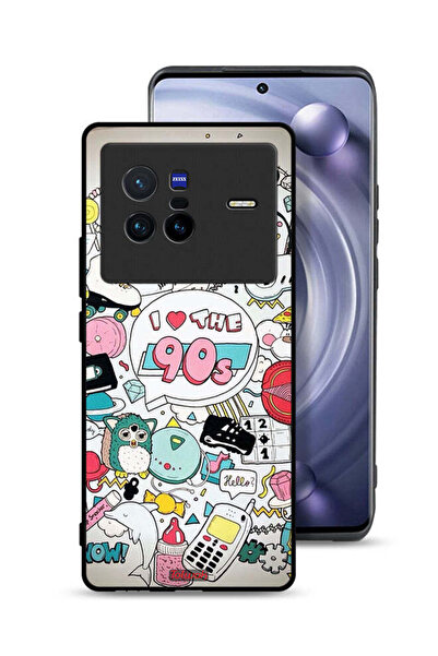 Tolwak غطاء حماية لهاتف Vivo X80 - أحب التسعينيات