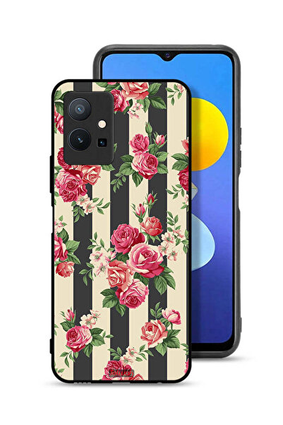 Tolwak غطاء حماية لهاتف Vivo T1 5G بنقشة الورود