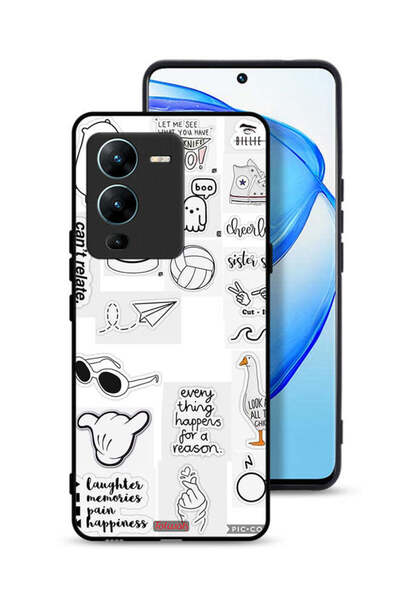 Tolwak غطاء حماية Vivo V25 Pro 5G لا يمكن أن يكون ذا صلة