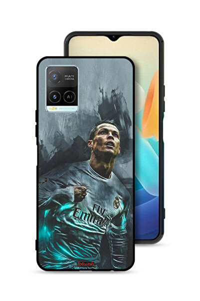 Tolwak غطاء حماية Vivo Y21 بتصميم كريستيانو رونالدو