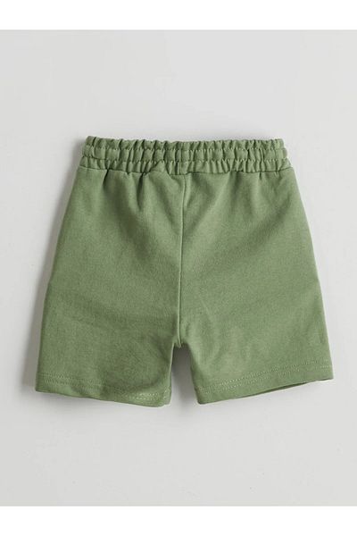 LC Waikiki Printed Boys' Shorts with Elastic Waist
