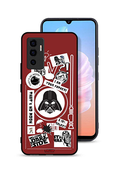 Tolwak غطاء حماية لهاتف Vivo S10e 5G ملصق "مرحبًا بكم في الجانب المظلم"