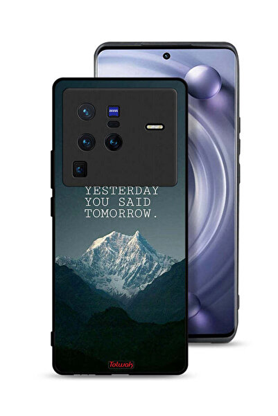 Tolwak غطاء حماية لهاتف Vivo X80 Pro "بالأمس قلت غدًا"