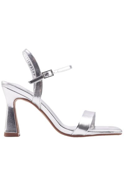 Butigo 10169945 Silver Women's Sandals Heels