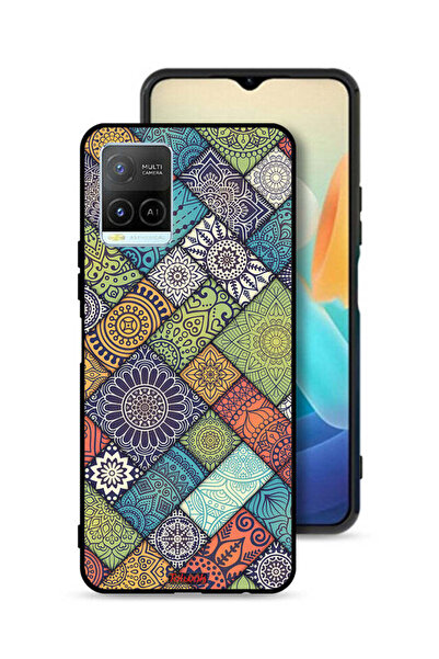 Tolwak غطاء حماية لهاتف Vivo Y32 بنمط ماندالا