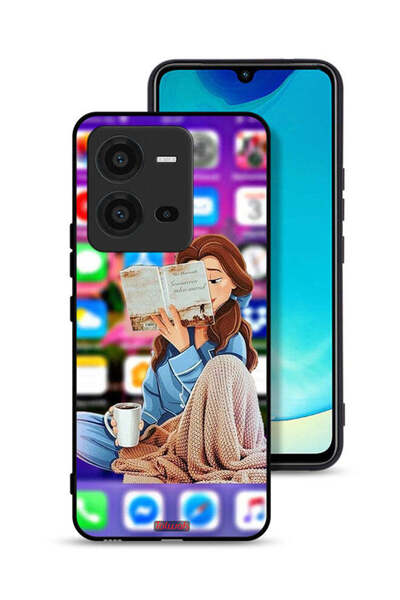 Tolwak قراءة غطاء الحماية لهاتف Vivo V25 5G
