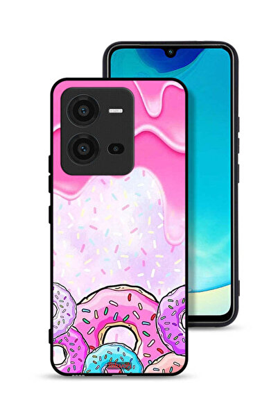 Tolwak غطاء حماية لهاتف Vivo V25 5G بألوان دونات