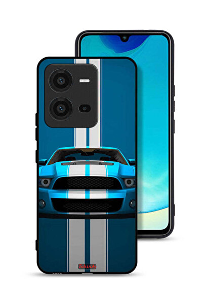 Tolwak Vivo V25 5G Protective Case Cover Car Abstract Art