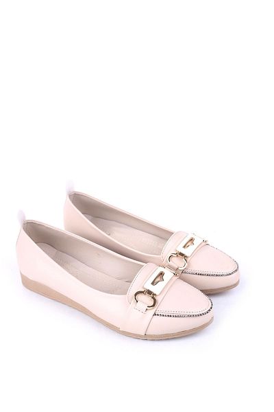 Papuçsepeti Shoe Basket Ys3079 Women's Comfortable Sole Daily Ballerina Shoes