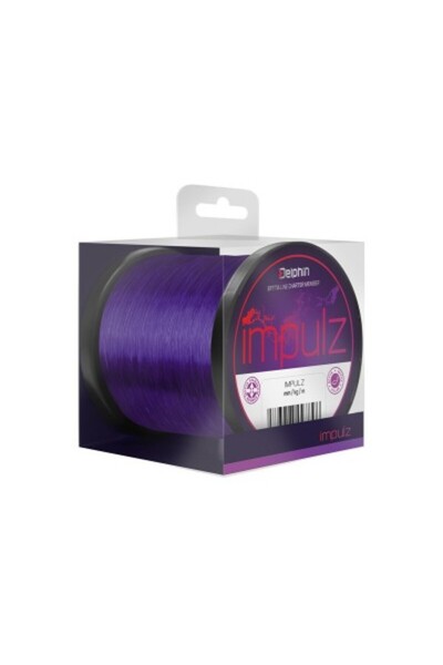 DELPHİN Monofilament de nailon IMPULZ 1200 m, violet 0,28 mm