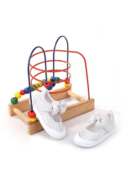 Papuçsepeti Shoe Basket - Arzn 4826 Baby Girl Orthopedic First Step Shoes