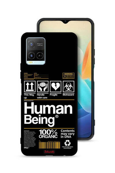 Tolwak Vivo Y21 Protective Case Cover Human Being Sticker