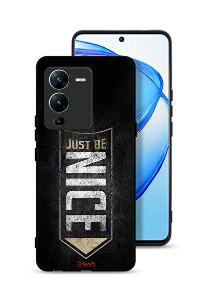Tolwak غطاء حماية لهاتف Vivo V25 Pro 5G - Just Be Nice