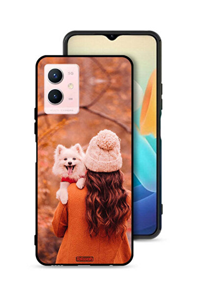 Tolwak غطاء حماية لهاتف Vivo Y33s 5G يحمل جروًا